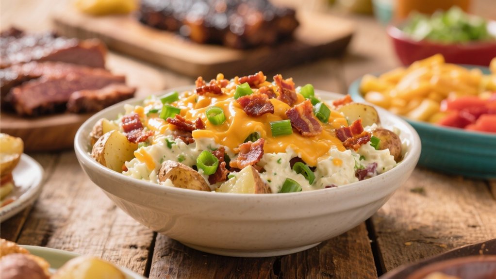 loaded bbq potato salad