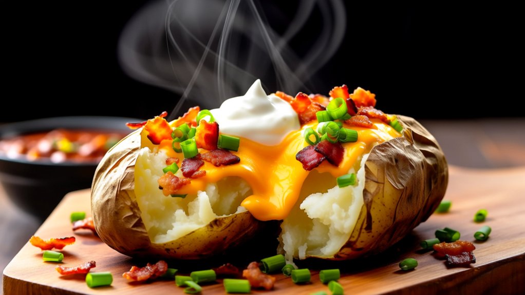 loaded potato chili delight
