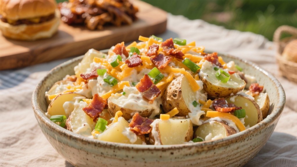 loaded potato salad delight