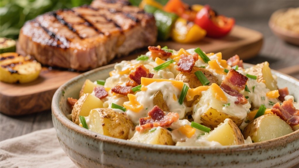 loaded potato salad delight