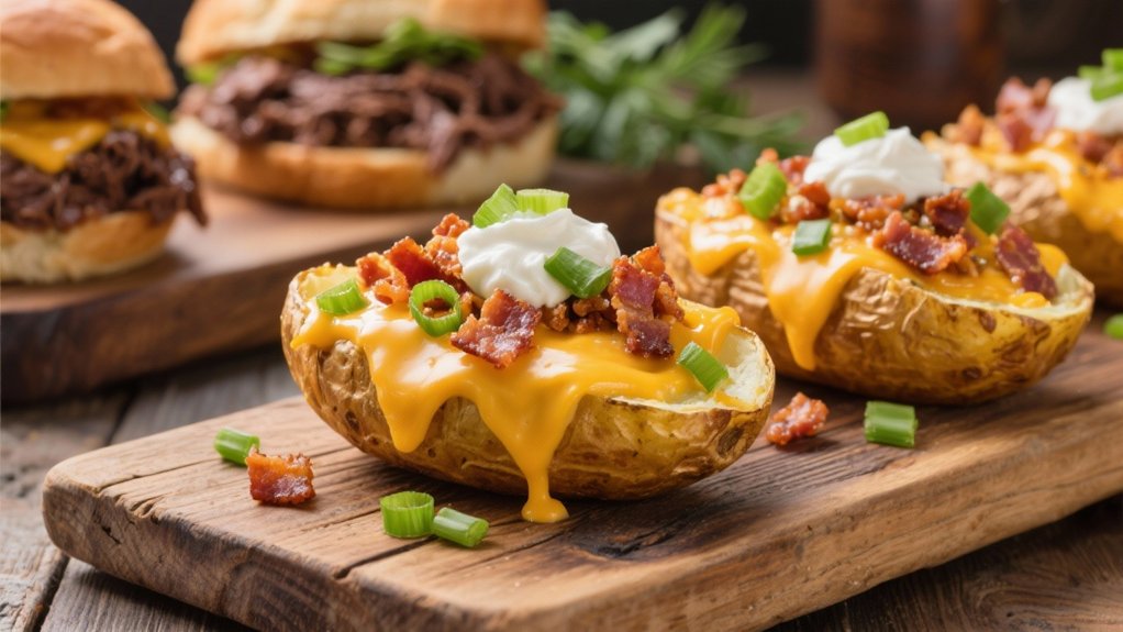 loaded potato skins delight