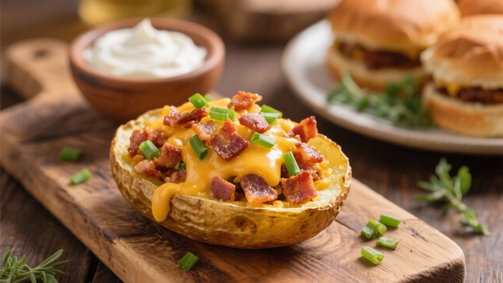 loaded potato skins delight