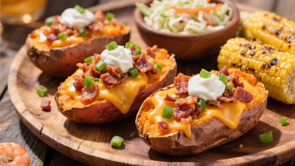 loaded sweet potato toppings