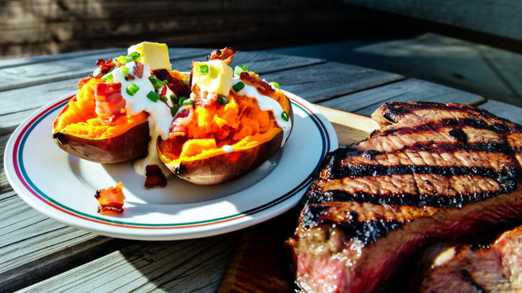 loaded sweet potato toppings