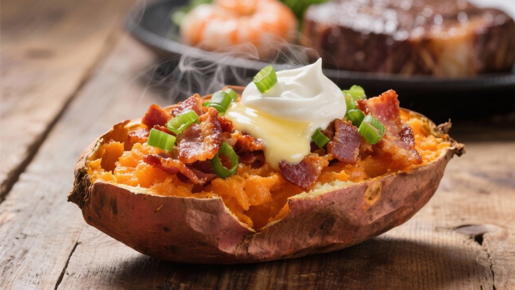 loaded sweet potato toppings