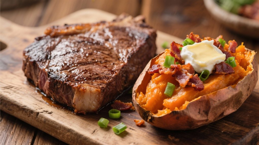 loaded sweet potatoes perfected
