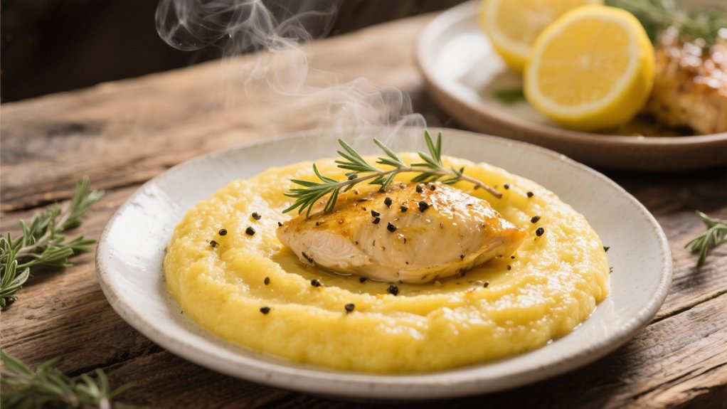 luscious creamy polenta recipe