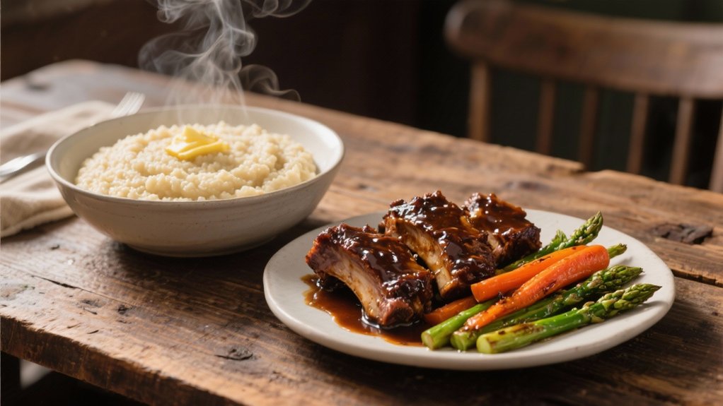 luxurious braised short ribs