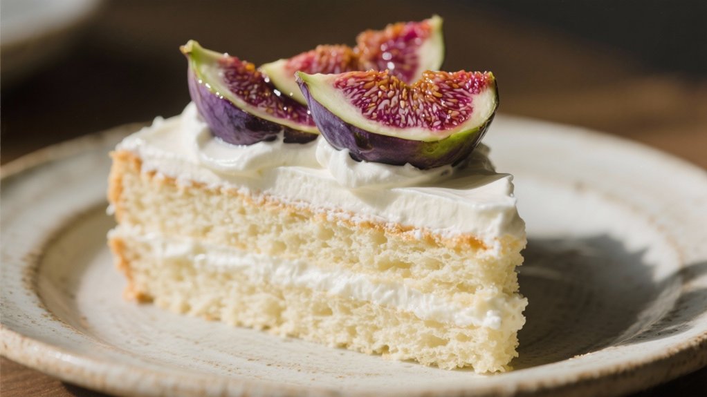 luxurious mascarpone fig topping