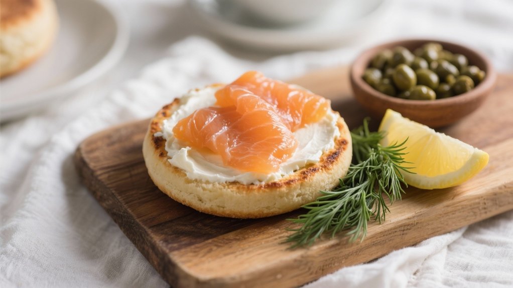 luxurious smoked salmon delight