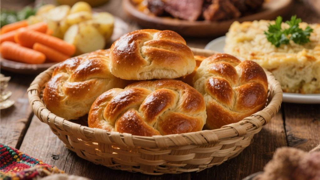 magnificent challah bread rolls