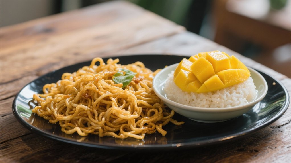 mango coconut rice delight