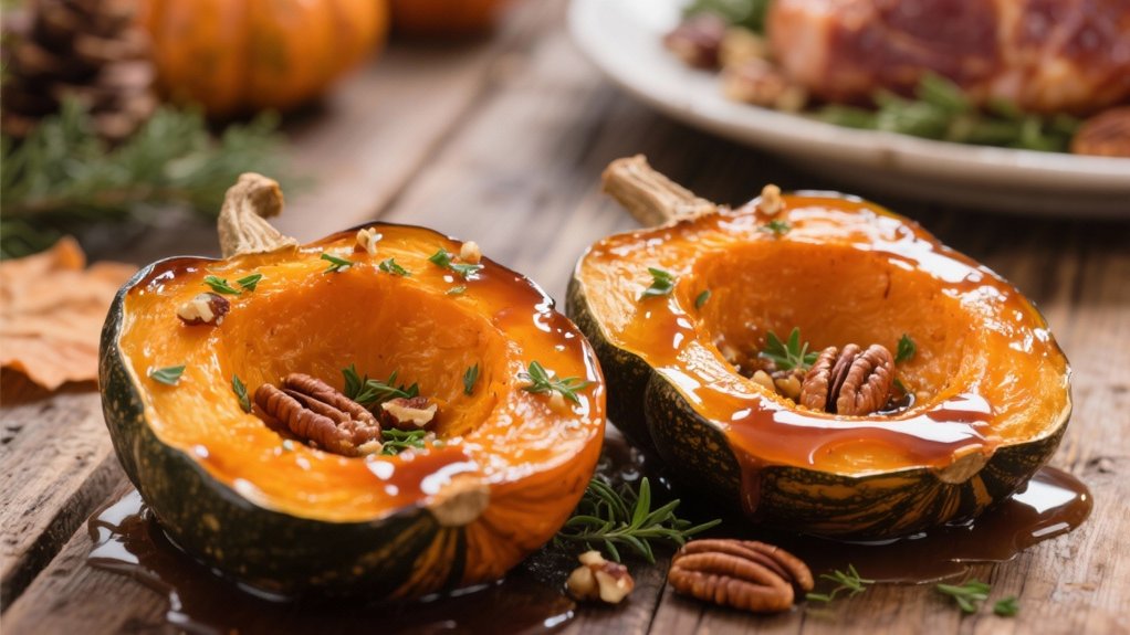 maple glazed autumn side dish