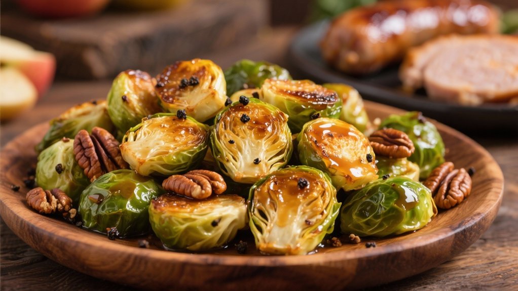 maple glazed brussels sprouts recipe