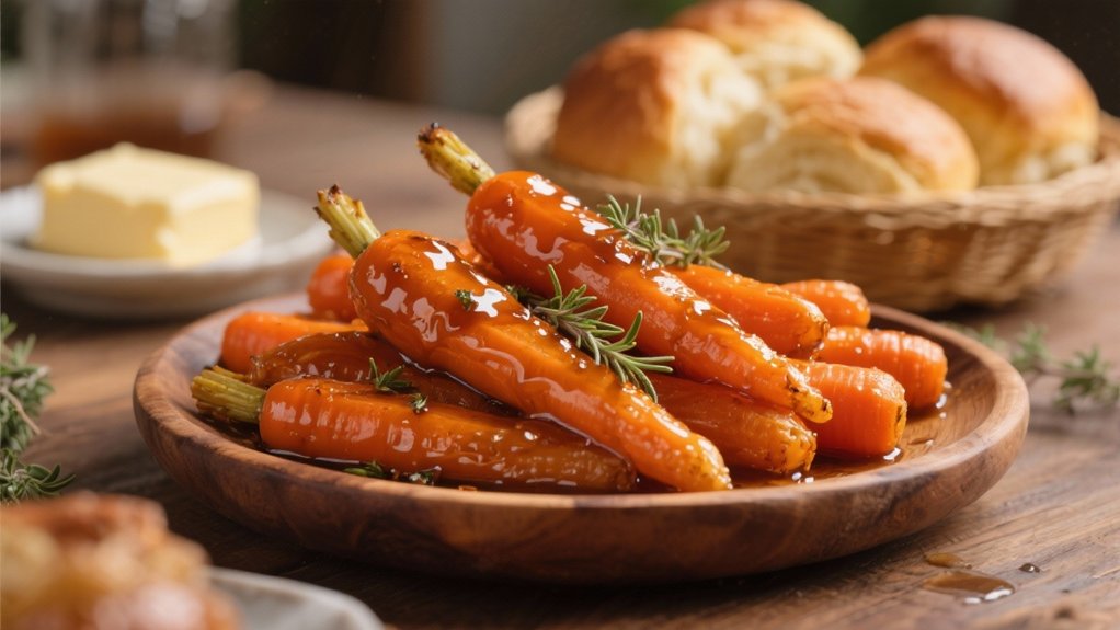 maple glazed carrot perfection