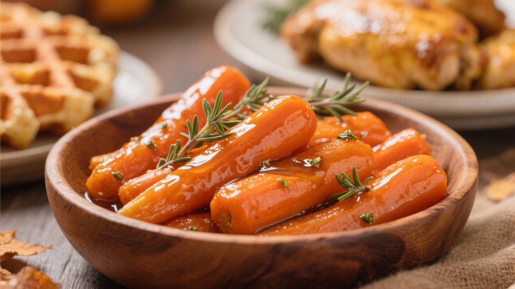 maple glazed carrot perfection