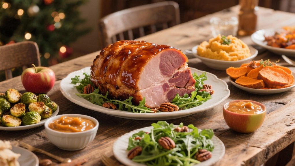 maple glazed ham perfection