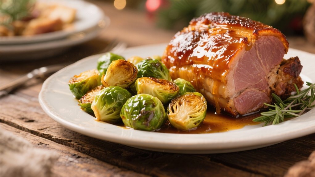 maple glazed ham perfection