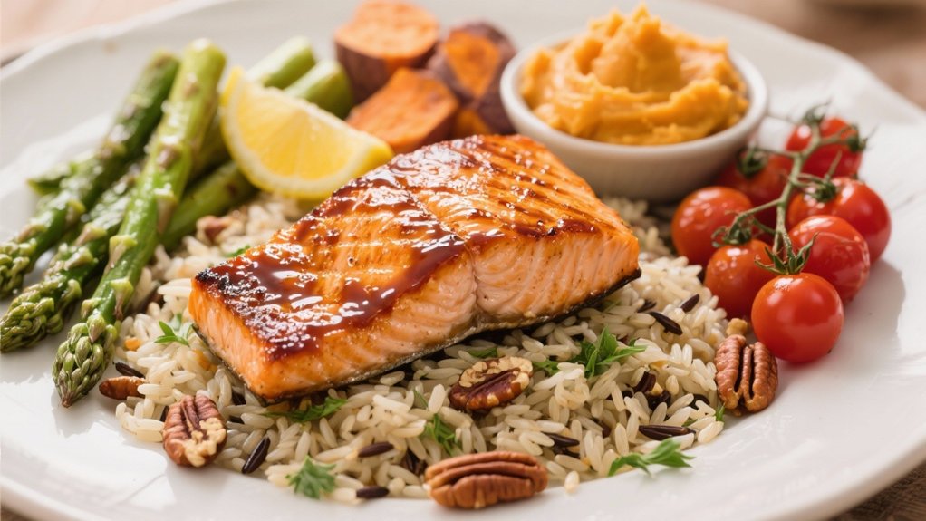 maple glazed salmon recipe