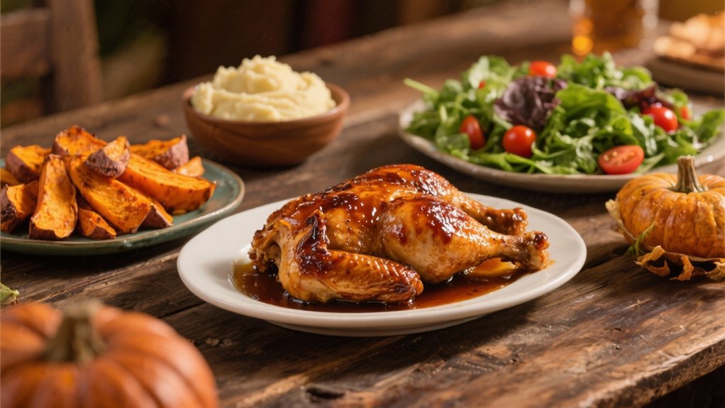 maple infused smoky chicken delight