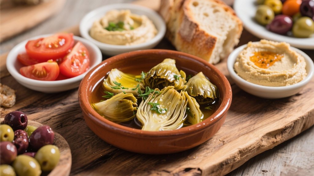 marinated artichoke olive pairing