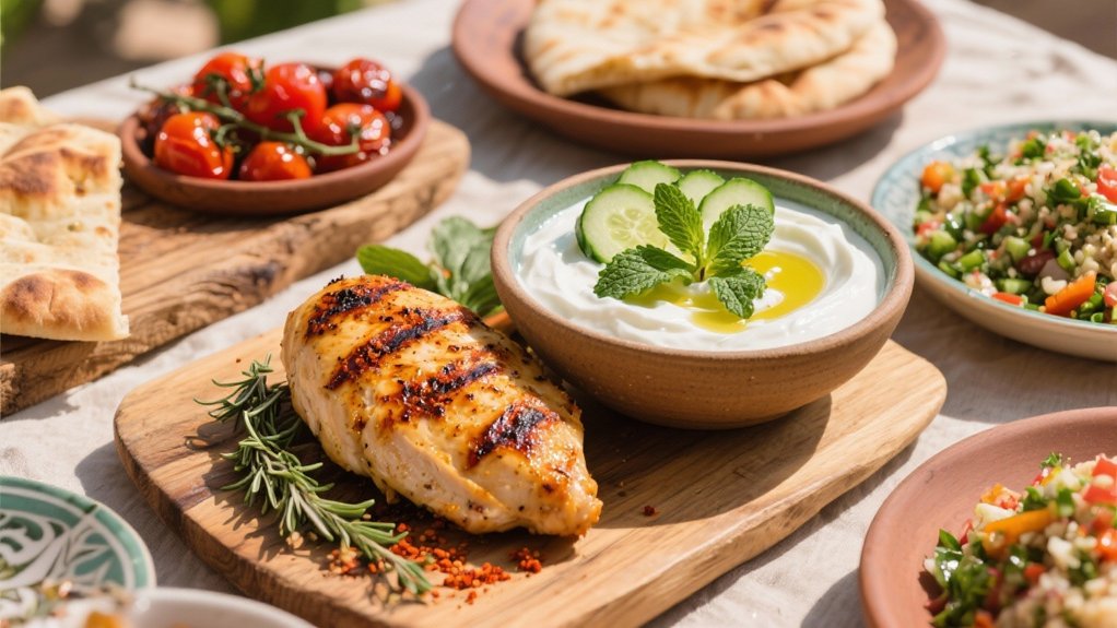 marinated grilled chicken yogurt