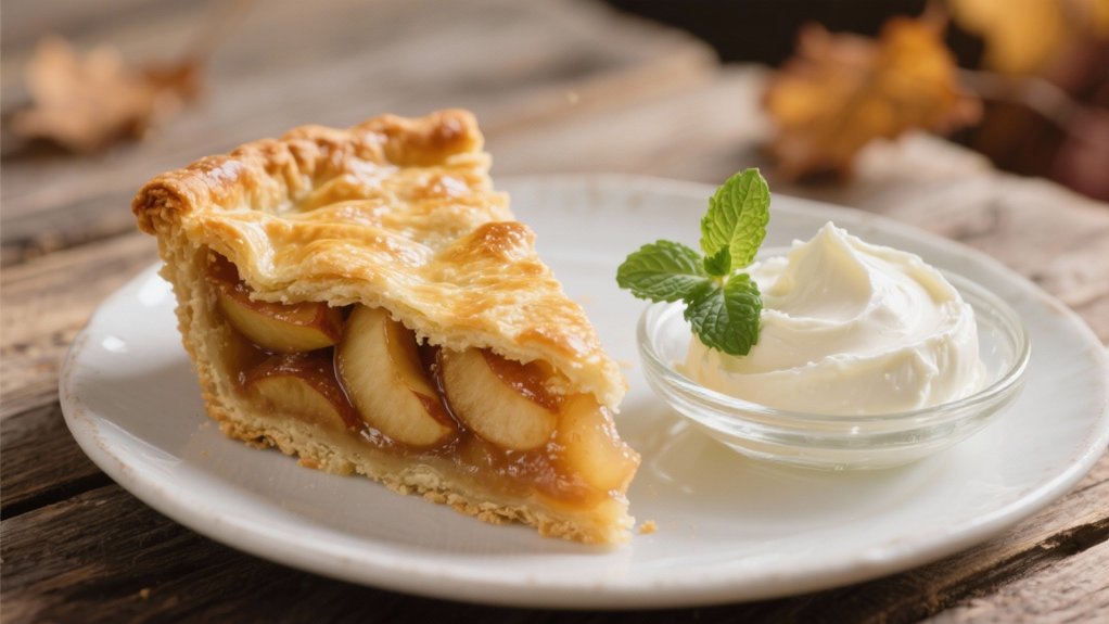 mascarpone enhances apple pie