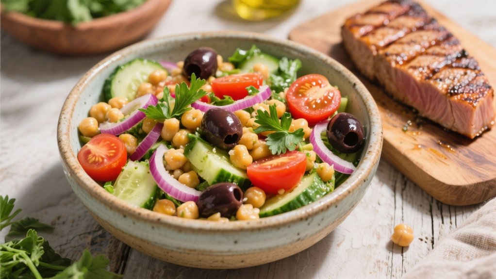 mediterranean chickpea salad recipe