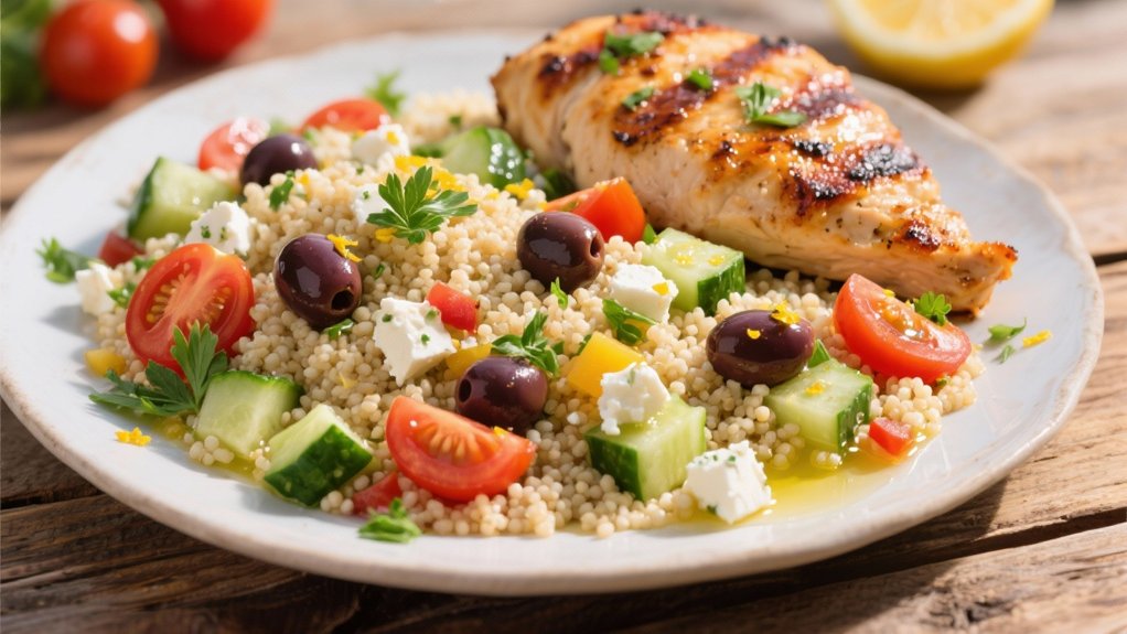 mediterranean couscous salad delight