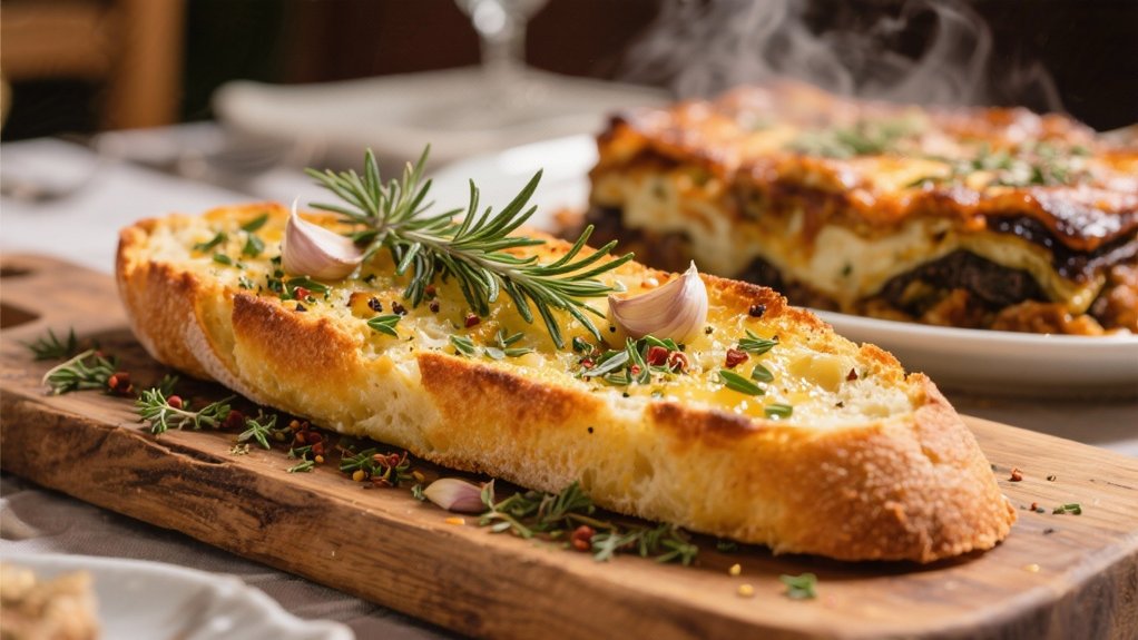 mediterranean garlic bread variations