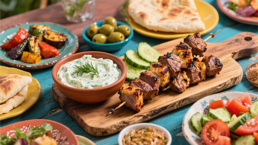 mediterranean lamb kebabs recipe