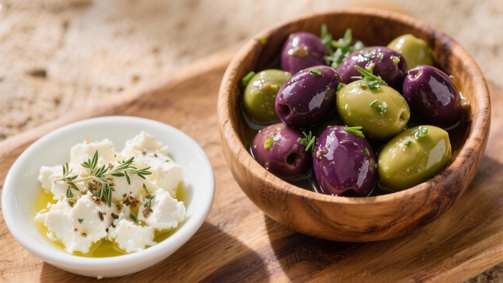 mediterranean olive and feta