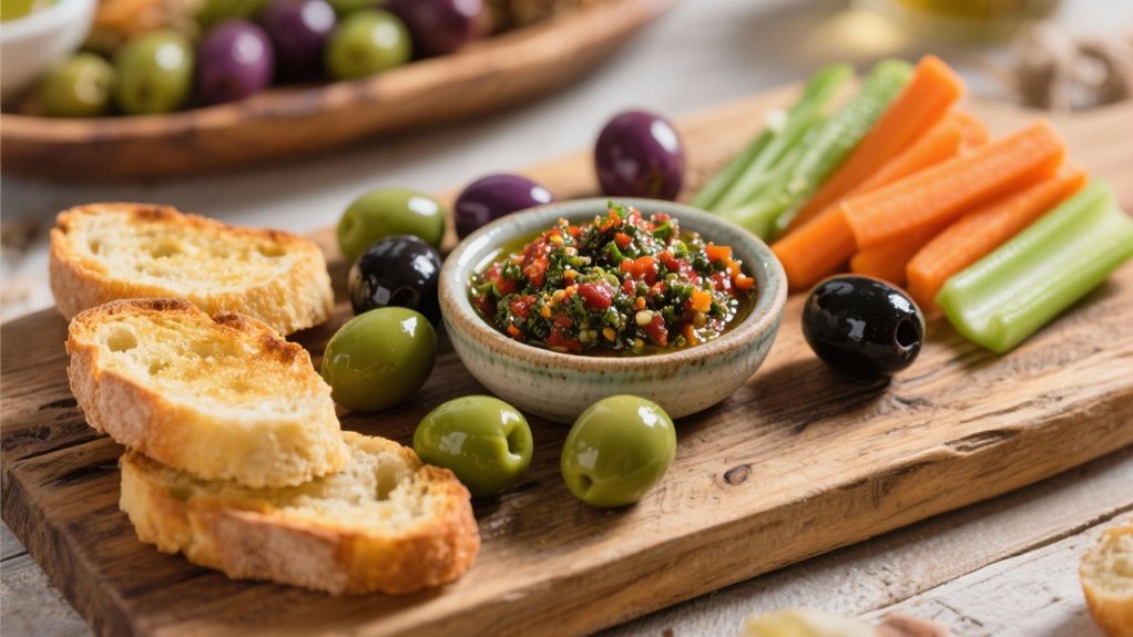 mediterranean olive spread delights