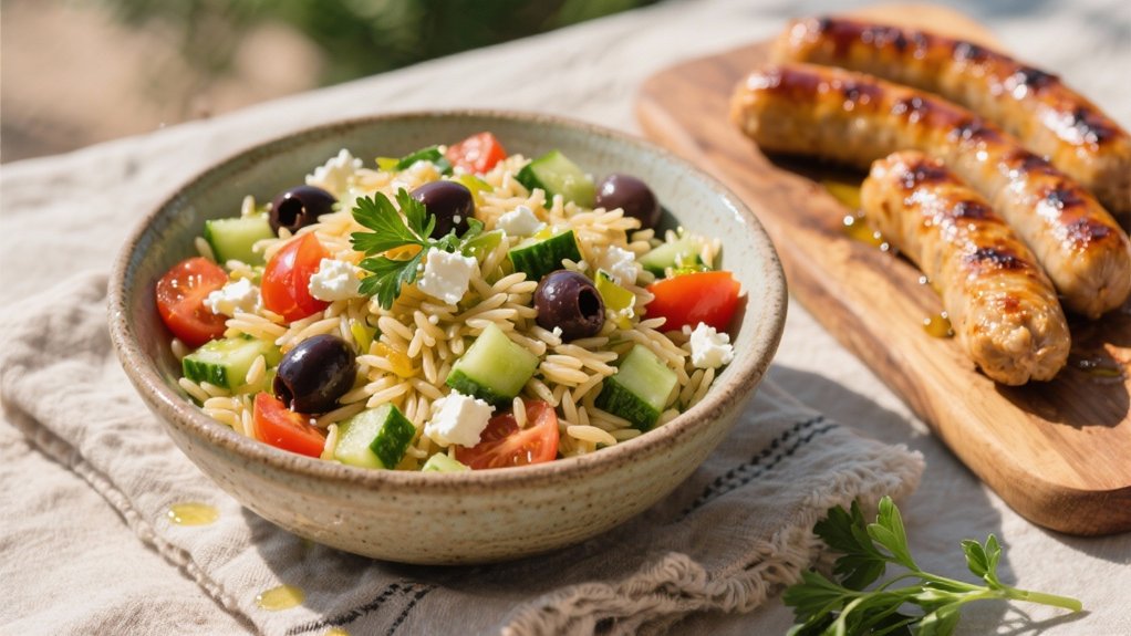 mediterranean orzo salad delight