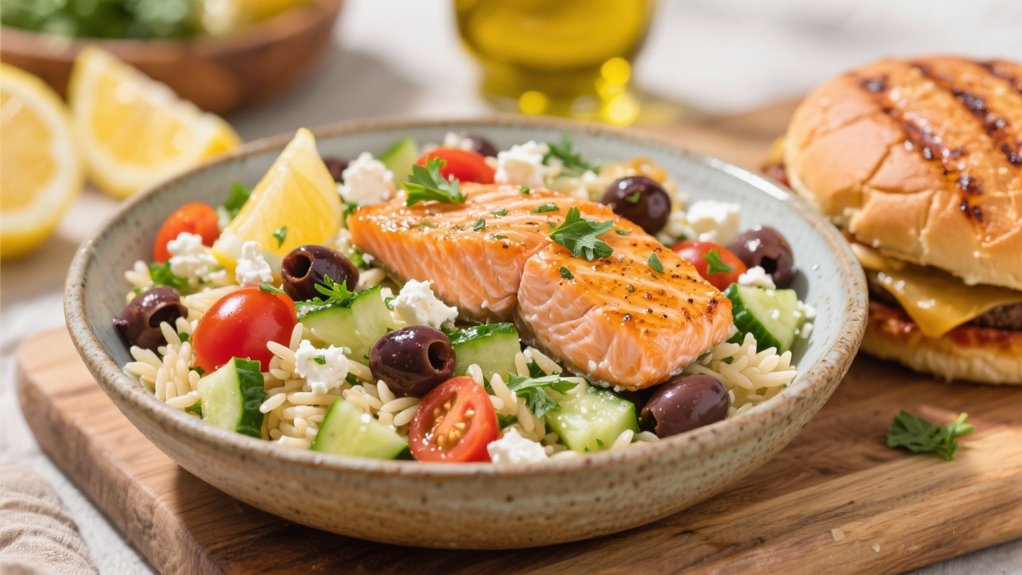 mediterranean orzo salad delight