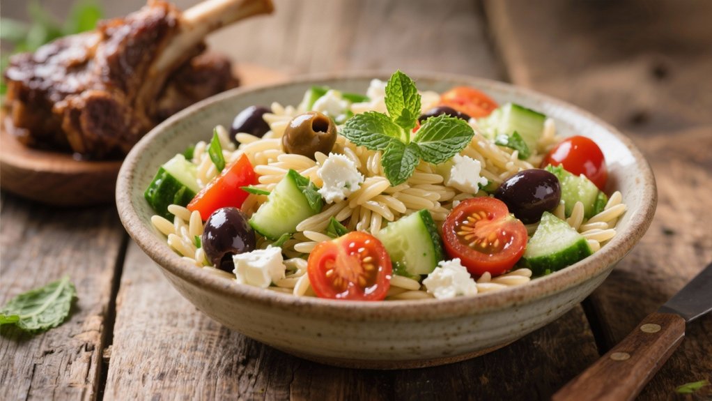 mediterranean orzo salad variations