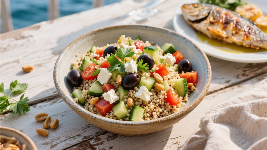 mediterranean quinoa pilaf recipe