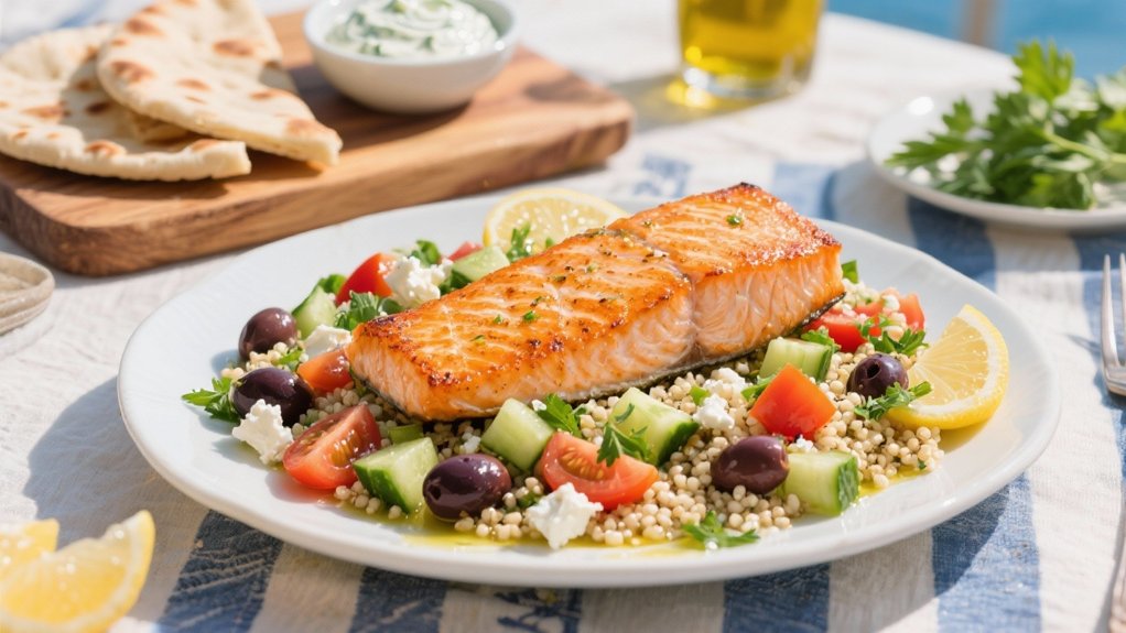 mediterranean quinoa salad delight