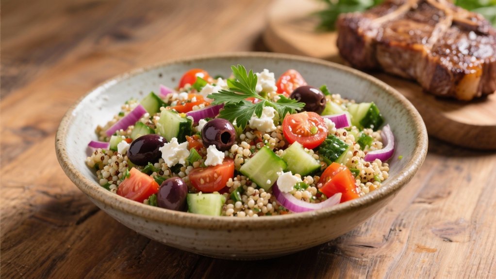 mediterranean quinoa salad delight