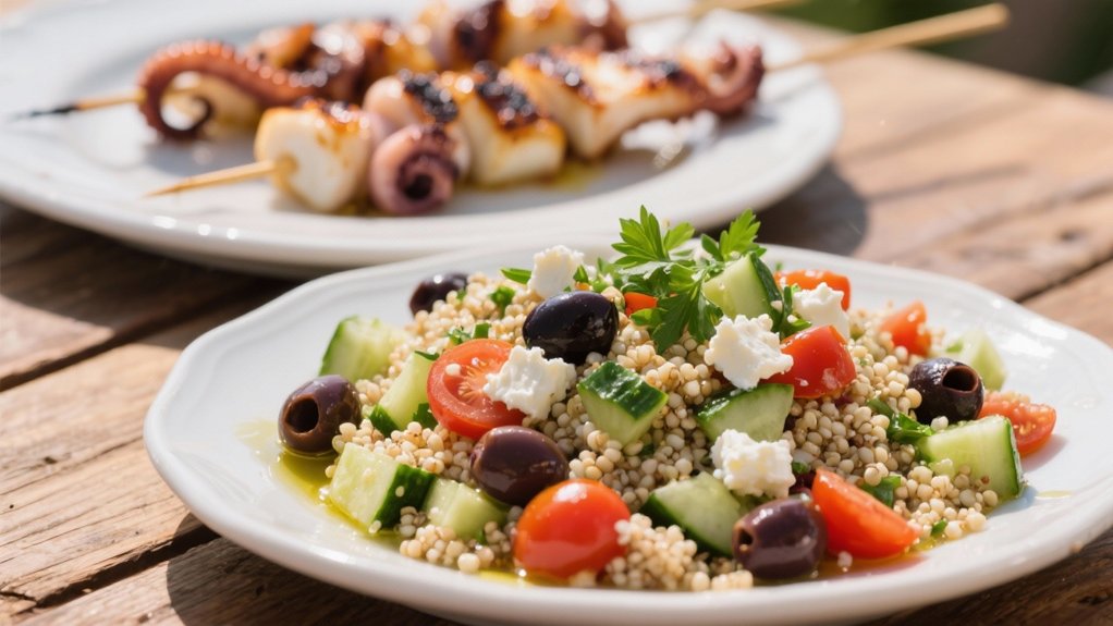 mediterranean quinoa salad delight