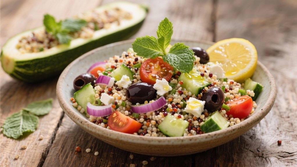 mediterranean quinoa salad recipe