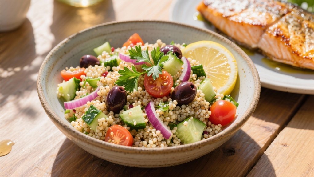 mediterranean quinoa salad recipe