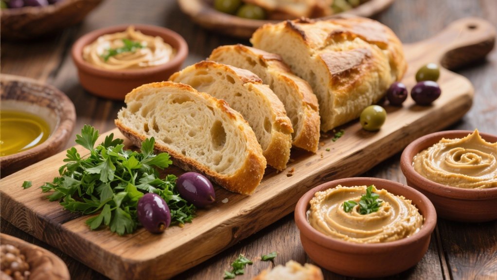 mediterranean spreads enhance bread