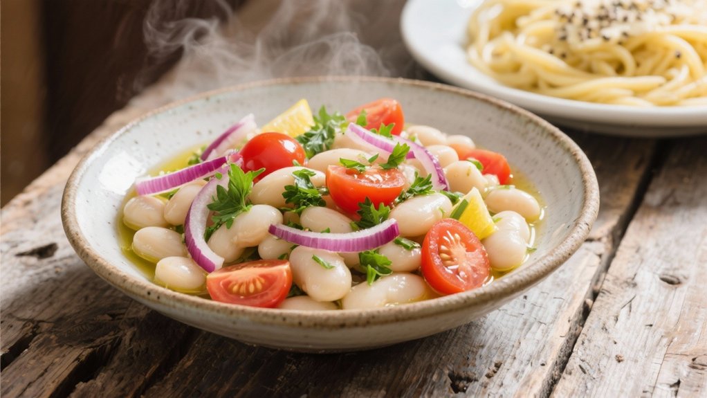 mediterranean white bean salad