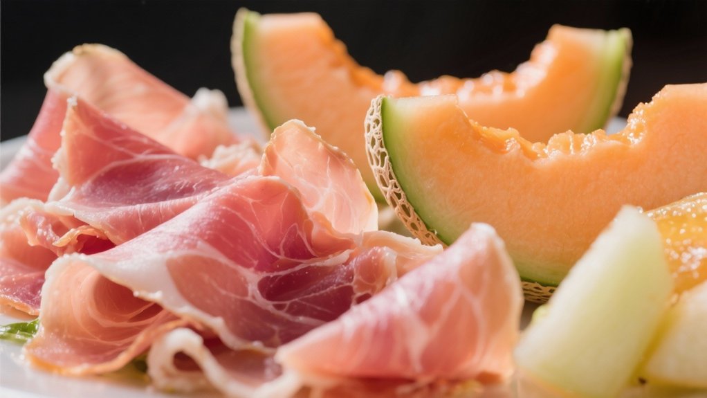 melon and prosciutto pairing