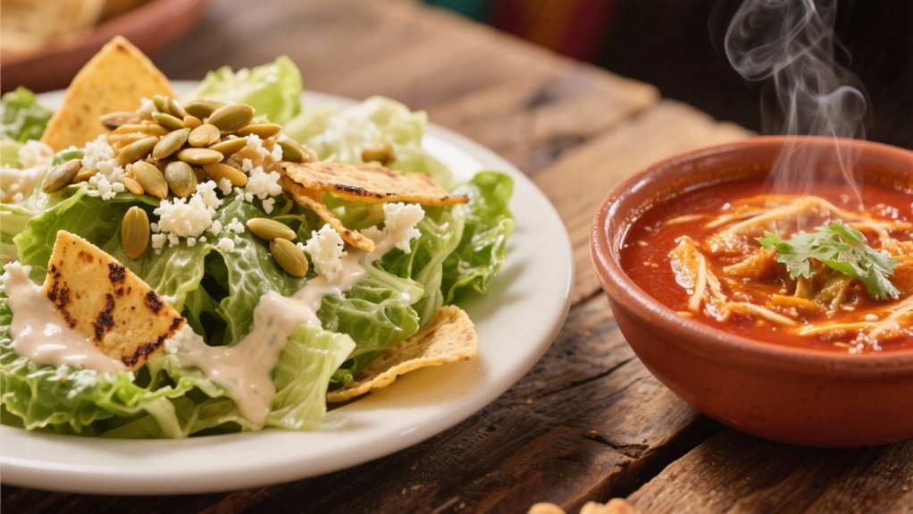 mexican caesar salad transformation