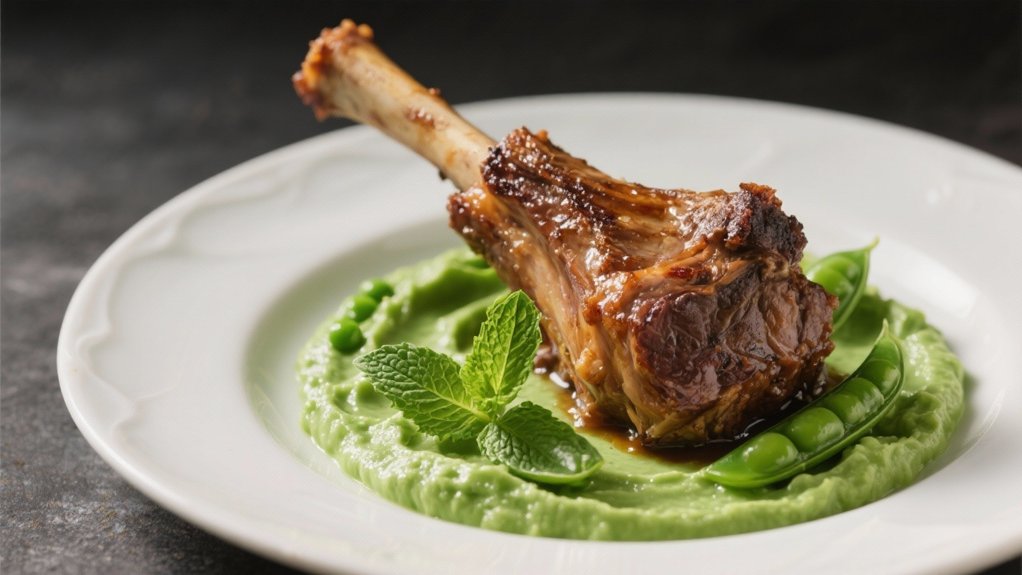 mint pea puree perfection