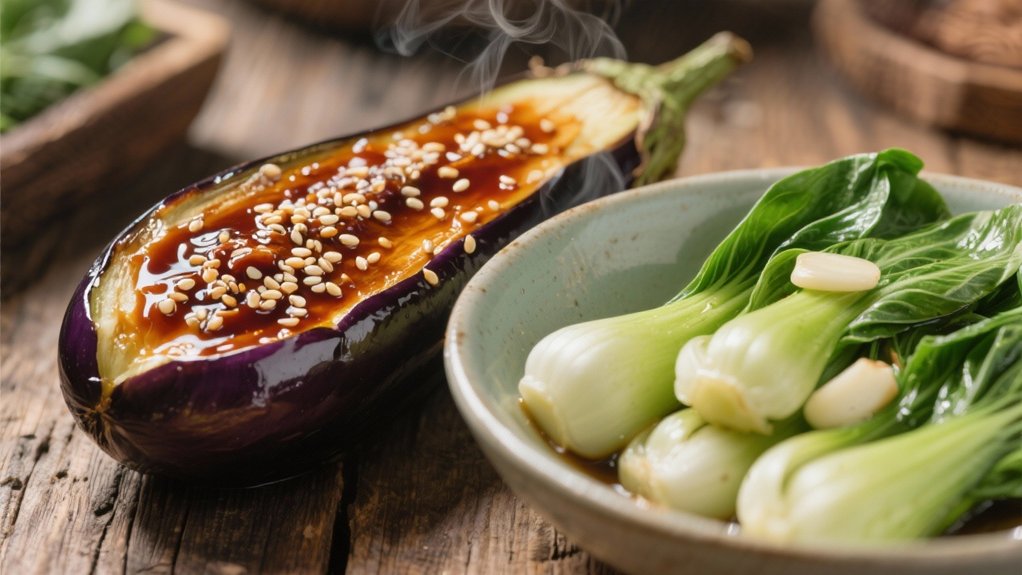 miso glazed eggplant perfection