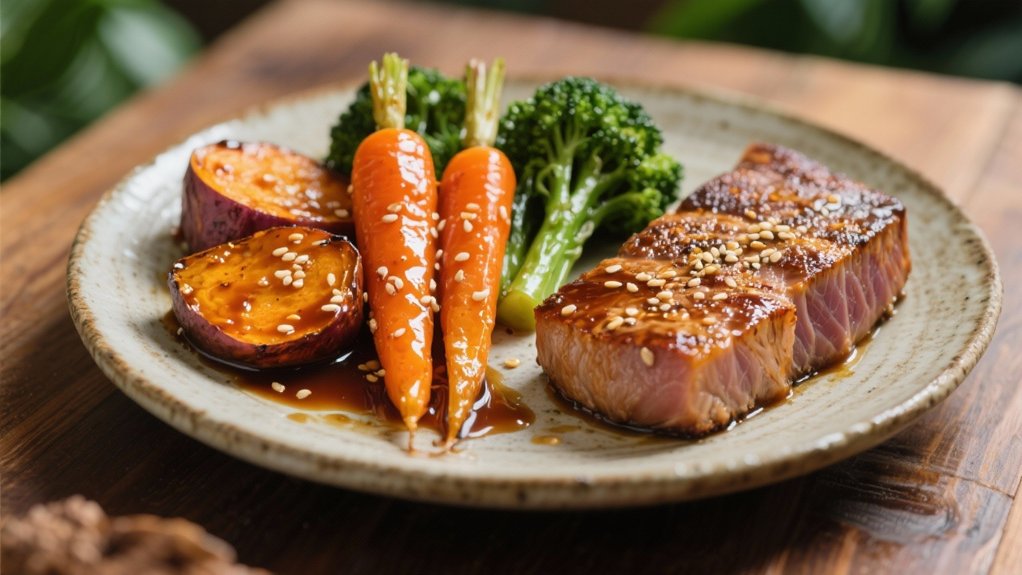 miso roasted vegetable harmony