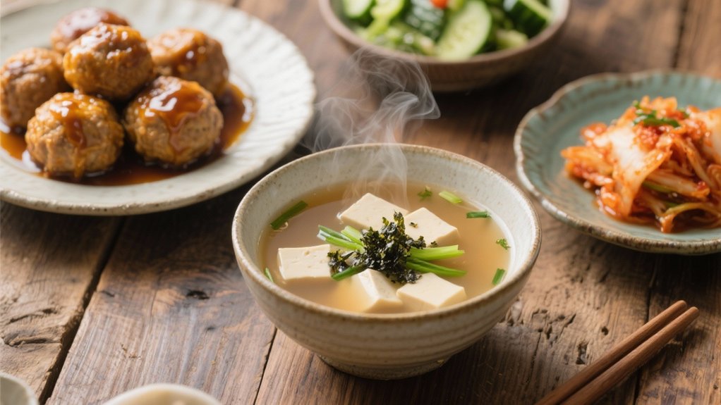 miso soup complements korean meals